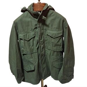 Vintage 1970s John Ownbey M65 Field Coat Jacket US Military Sz Medium